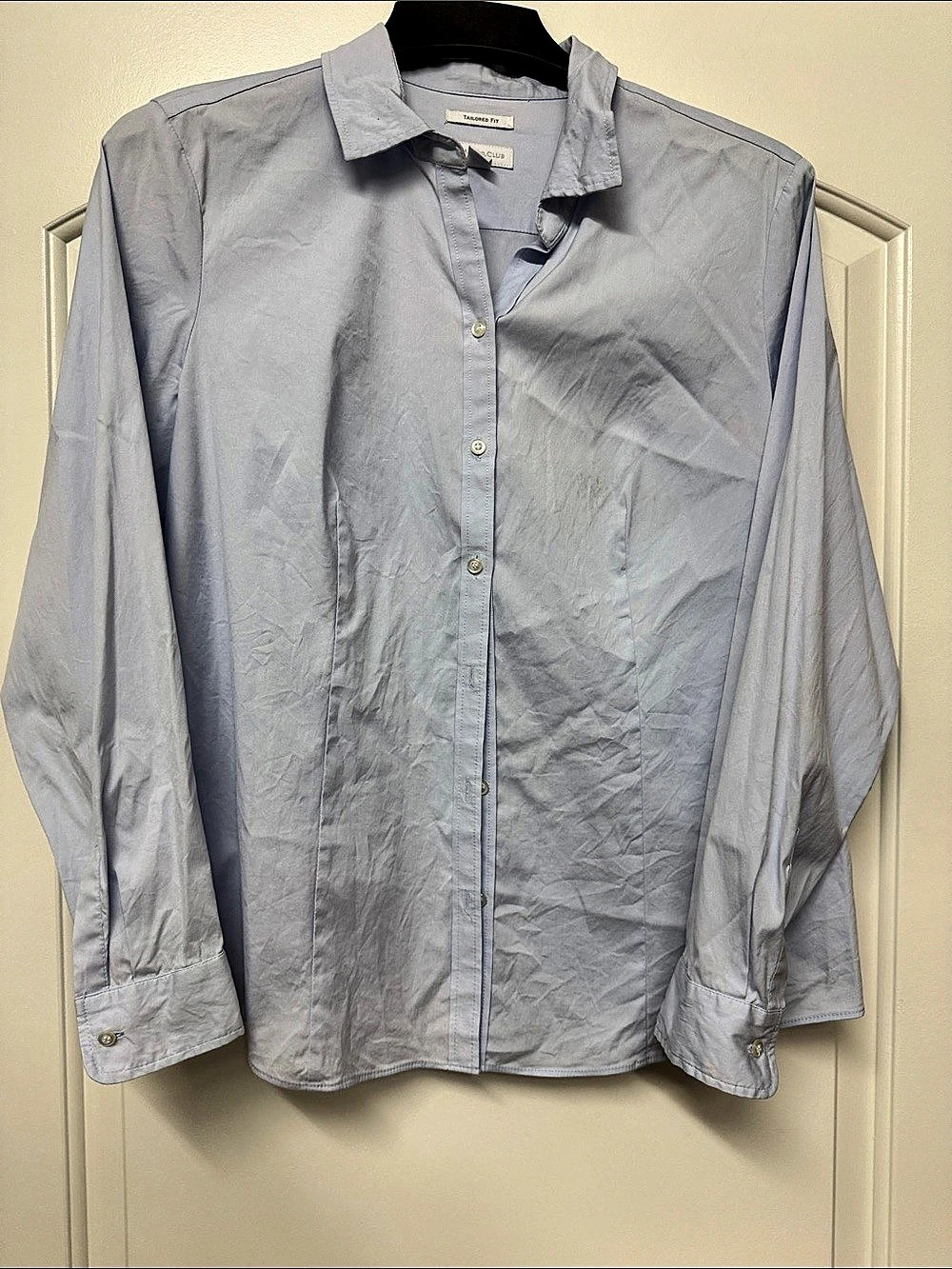 Charter Club Blue Button Down Shirt Like New